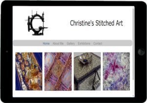 Christine's Stitched Art